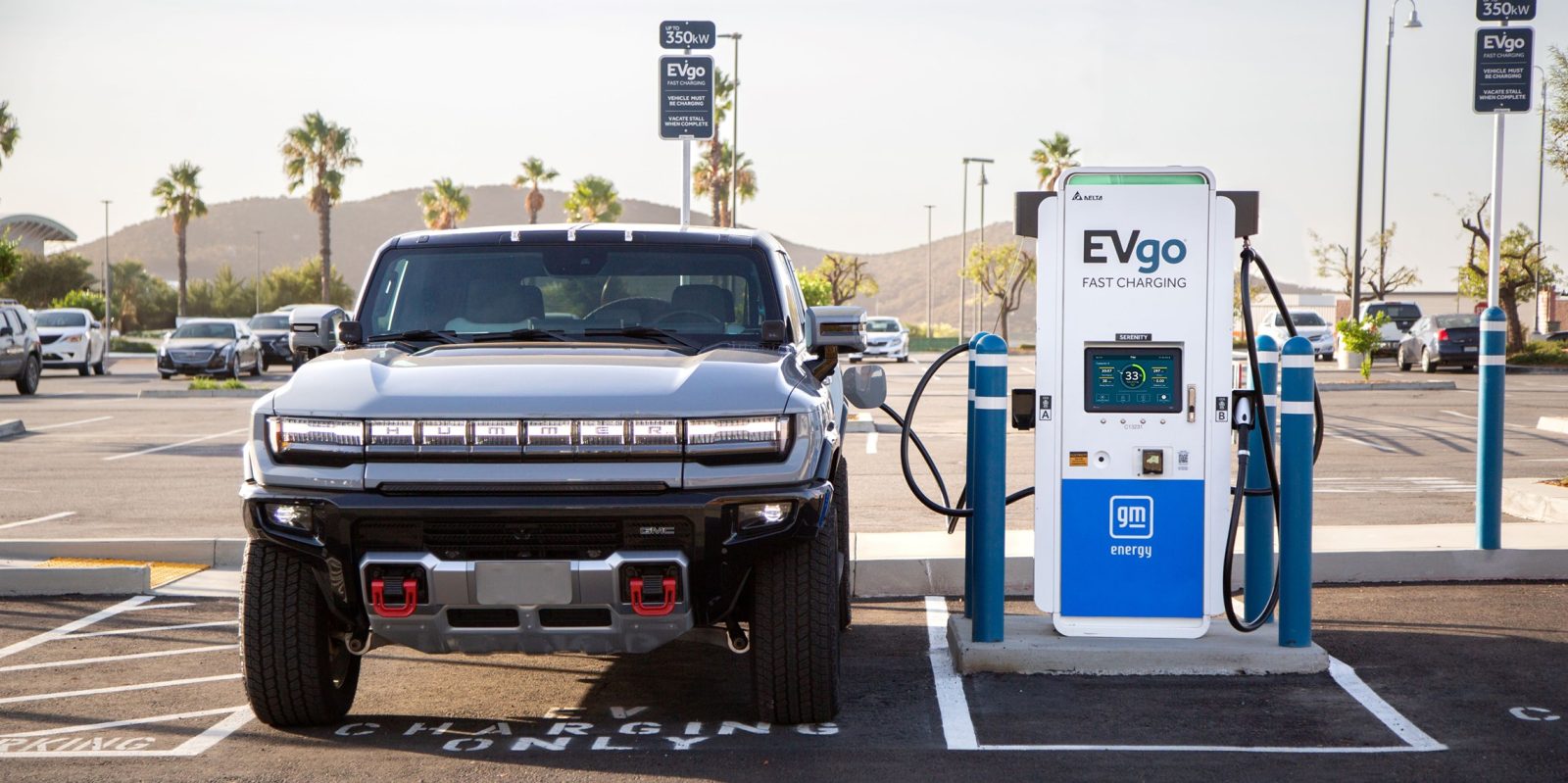 GM EVgo fast chargers