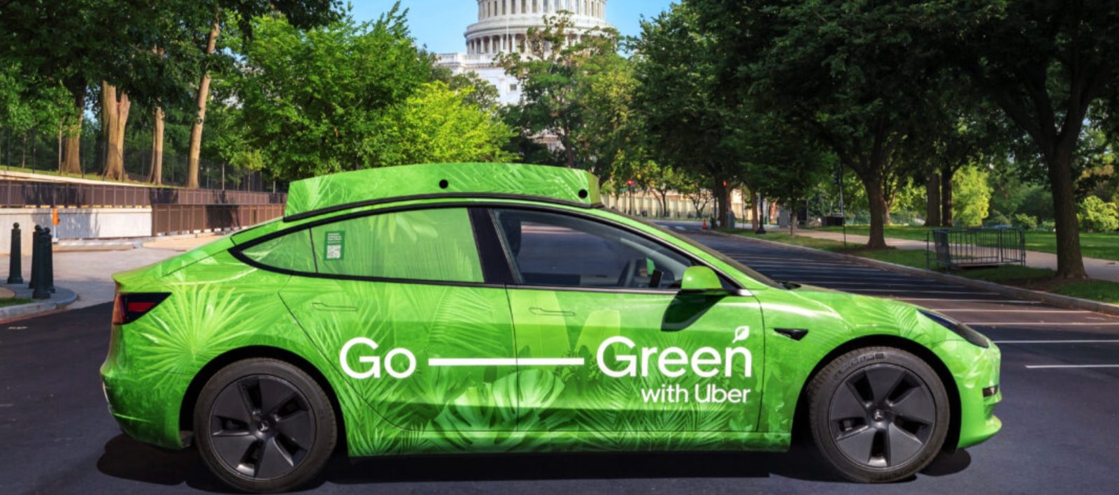 Uber Tesla Comfort electric