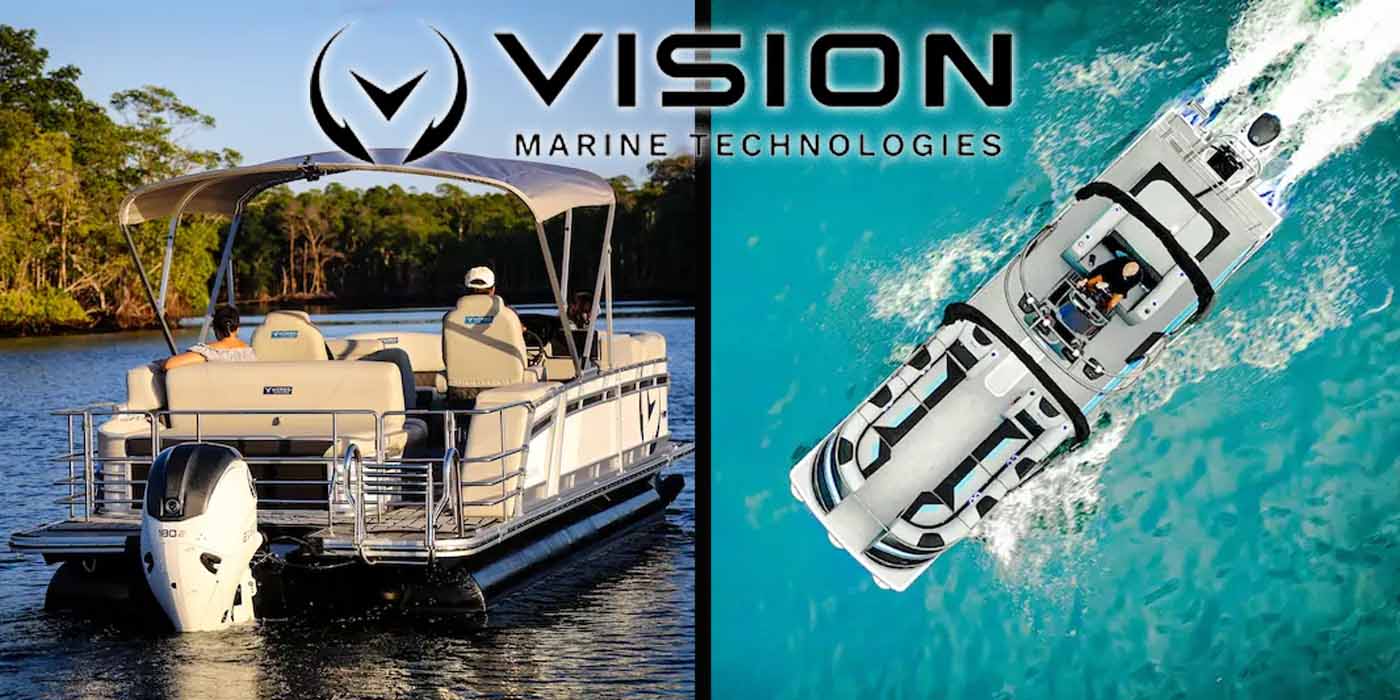 Vision Electric pontoon